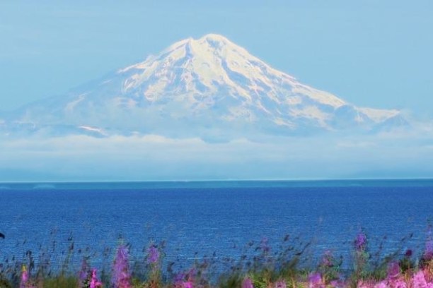mountain view from lake