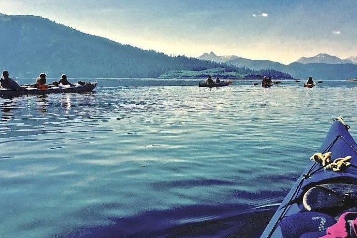 kayak trip to Eagles Nest